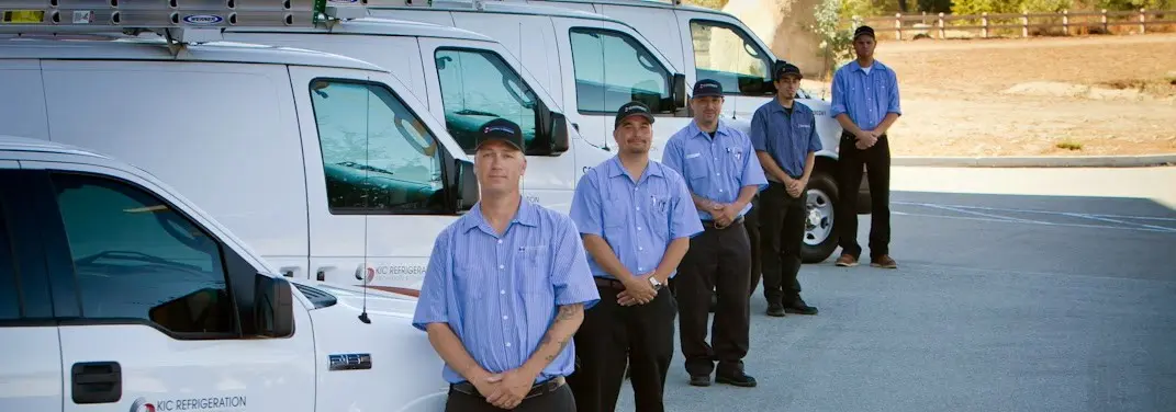 KIC Refrigeration crew ready for Mini Split Repair jobs across Redding